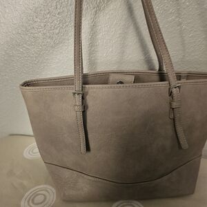 Chic Taupe Tote Bag